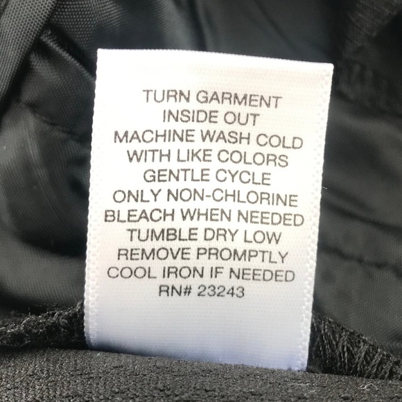 New York & Co. Black & Silver Plaid Palazzo Boot Cut Pants NWT - Picture 8 of 8